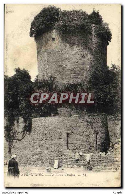 CPA Avranches Le Vieux Donjon