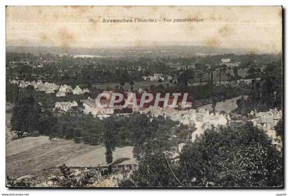 CPA Avranches (Manche) Vue panoramique