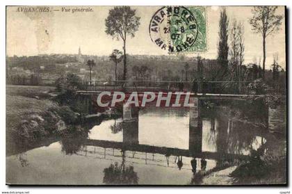 CPA Avranches Vue Generale