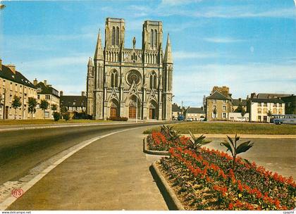 CPM Avranches Manche La Cathedrale