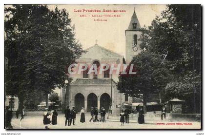 Ax les Thermes CPA L'eglise