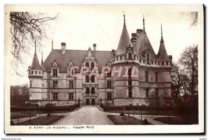 CPA Azay Le Rideau Facade Nord