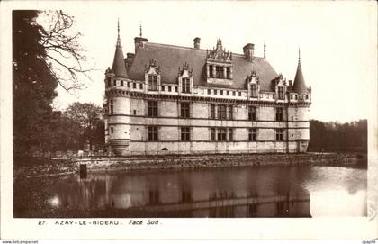 CPA Azay Le Rideau Face Sud