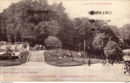 Bagneres de Bigorre - Jardins Suspendus CPA