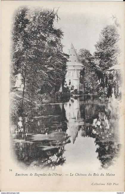 Bagnoles de l'Orne - Le Château du Bois du Maine