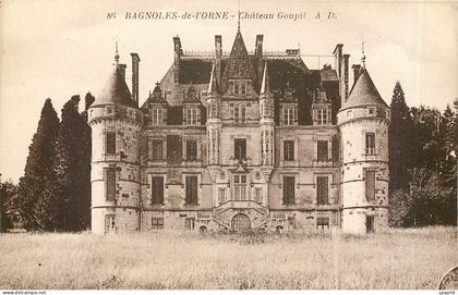 CPA Bagnoles-de-l'Orne - château Goupil