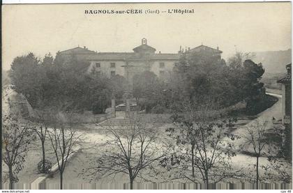 GARD : Bagnols sur Cèze, L'Hopital