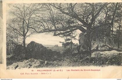 CPA Ballancourt les rochers du Grand-Saussaye