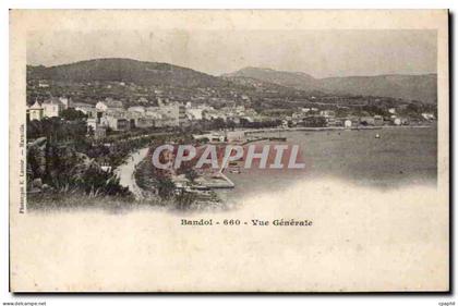 Bandol sur mer CPA Vue generale