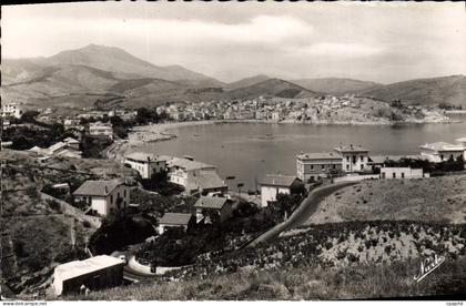 CPA Banyuls Sur Mer Vue Generale Prise De La Route De Cerbere