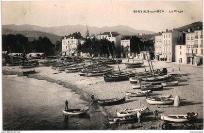 CPA  Carte Postale France  Banyuls-sur-Mer  La Plage  1906  VM105947
