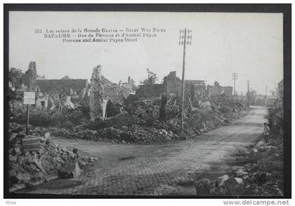 62 Bapaume ruine    D62D  K62080K  C62080C RH051320