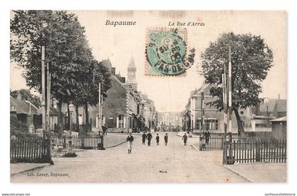 Bapaume, La Rue d'Arras, France