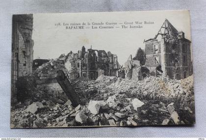 Cpa 1924, Bapaume, les casernes, Militaria, Pas de Calais 62