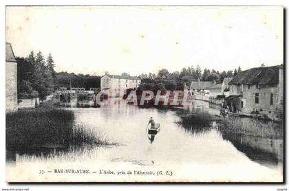 Bar sur Aube - L'Aube pres de l'Abbatoir - CPA