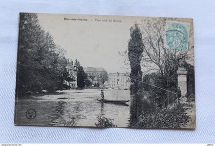 Bar sur Seine, vue sur la Seine, Aube 10