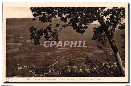 CPA Barbazan thermal Vue generale et route de Sauveterre