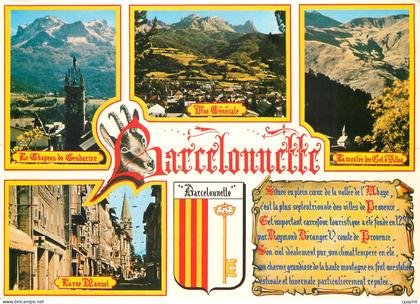 CPM Barcelonnette Alpes de Haute Provence