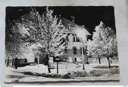 Cpm, Barcelonnette, la mairie à minuit, Alpes de Haute Provence 04