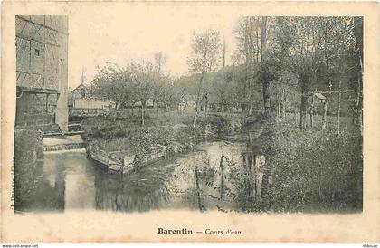 Carte Postale Ancienne - 76 - Barentin - Cours d'eau - CPA - Oblitération ronde de 1905 - Voir Scans Recto-Verso - Posca