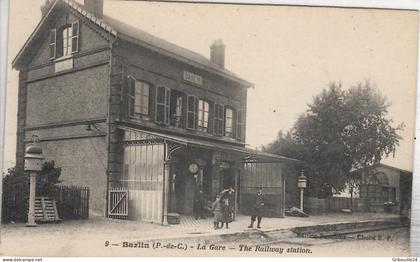 BARLIN   LA GARE
