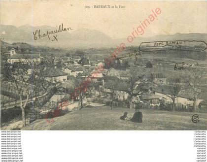 38.  BARRAUX et le Fort .