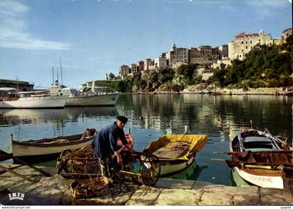 CPSM Bastia Le Vieux Port