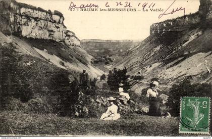 baume les Messieurs - La Vallee - CPA