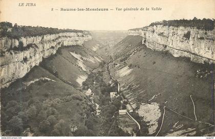 CPA Baume les Messieurs Vue Generale de la Vallee
