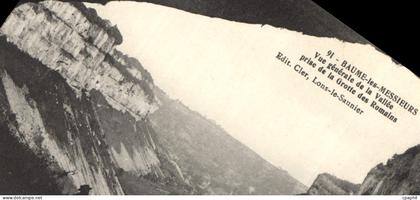 CPA Baume les Messieurs vue generale de la vallee prise de la Grotte des Romains