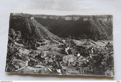 Cpsm, vue générale de Baume les Messieurs, Jura 39