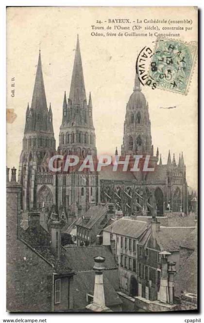 CPA Bayeux La Cathedrale