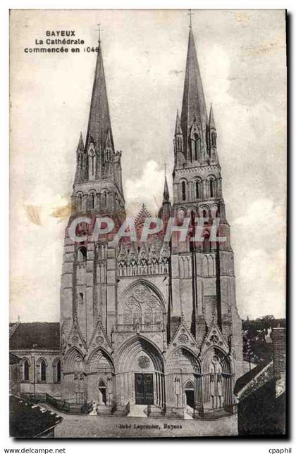 CPA Bayeux La Cathedrale