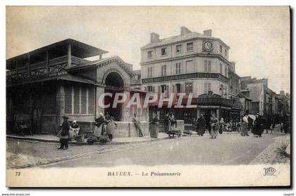 CPA Bayeux La Poissonnerie