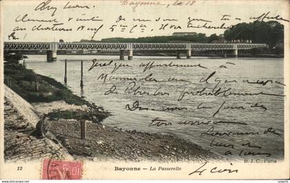 CPA Bayonne La Passerelle