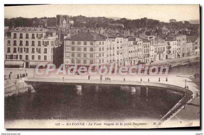 CPA Bayonne Le Pont Mayou et le Petit Bayonne