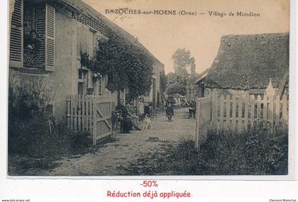 BAZOCHES-sur-HOENE : village de mondion - Tres bon etat