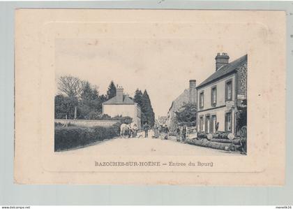 CP - 61 - Bazoches-sur-Hoene - Entrée du Bourg