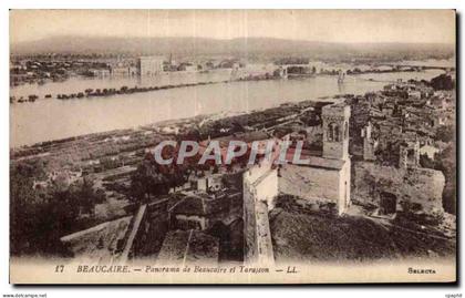 CPA Beaucaire Panorama de Beaucaire et Tarascon