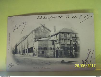 BEAUCOURT (TERRITOIRE DE BELFORT) LES METIERS. LES USINES.