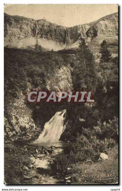 CPA Beaufort Savoie Roselend et ses cascades
