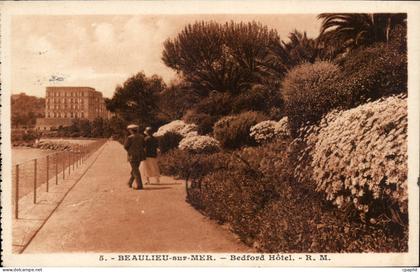 CPA Beaulieu sur Mer Bedford Hotel