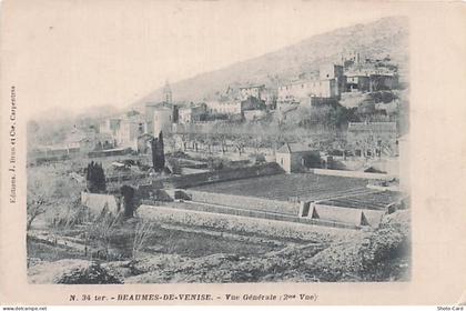 84 BEAUMES DE VENISE VUE GENERALE