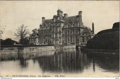 CPA BEAUMESNIL Le Chateau (1149272)