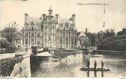 CPA Chateau de Beaumesnil Eure