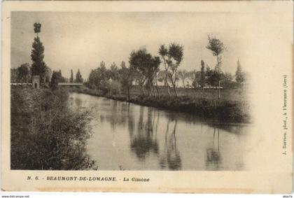 CPA Beaumont de Lomagne La Gimone FRANCE (1094885)
