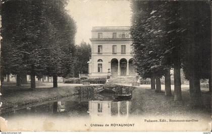 CPA Chateau de Royaumont Beaumont sur Oise
