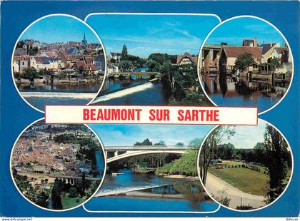 72 - Beaumont sur Sarthe - Multivues - CPM - Voir Scans Recto-Verso