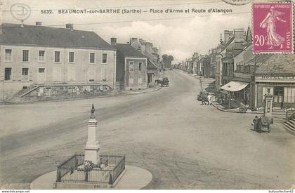 CPA Beaumont sur Sarthe 72/16