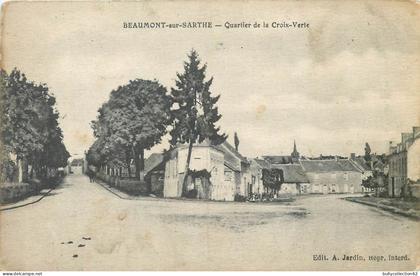 CPA Beaumont sur Sarthe 72/17